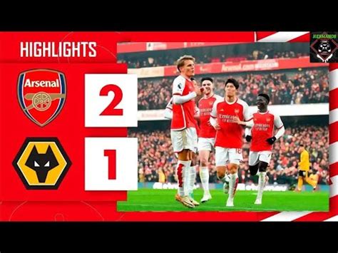 Arsenal Vs Wolves 2 1 Highlights 2023 All Goals Saka Goal Vs Wolves