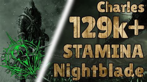 Stamina Nightblade K Dps Pve Build For Eso Lost Depths Youtube