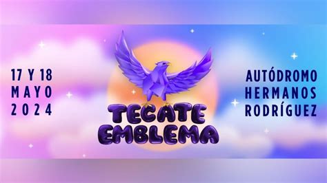 Tecate Emblema Cartel Completo Precio De Boletos Fechas