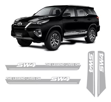 Sticker Sportinox Vinil Kit Franja Lateral Toyota Hilux Sw4 The Legend