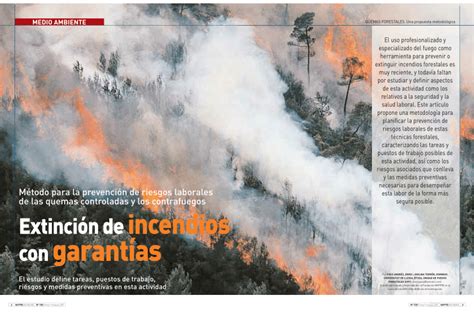 PDF Extinción de incendios con garantías método para la prevención