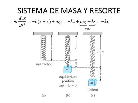 Sistema De Resorte Y Masa