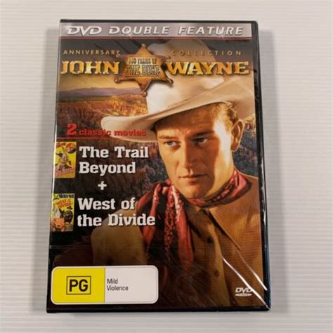 Double Film DVD The Trail Beyond West Of The Divide John Wayne Reg