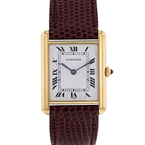 Orologio Da Polso Cartier Tank Louis Cartier Collector Square