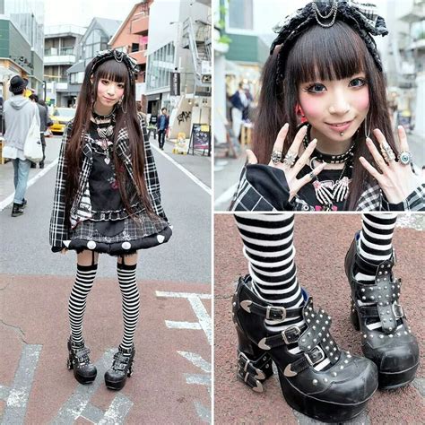 Gothic Harajuku Fashion Which I Like Harajuku Fashion Street Fashion