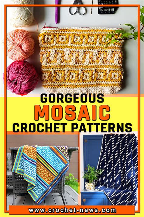 15 Gorgeous Mosaic Crochet Patterns Crochet News