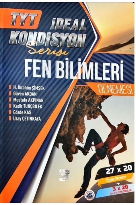 Hız ve Renk Yayınları Ideal Kondisyon Tyt Fen Bilimleri 27x20 Denemesi