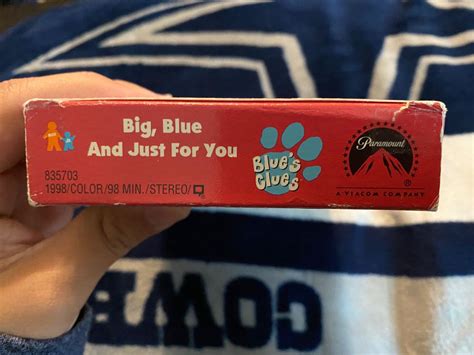 Blues Clues Big Blue And Just For You Volume 1 1998 Vhs Blues