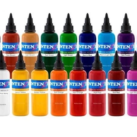 Intenze Tattoo Ink Set - TATTOO WAREHOUSE LTD