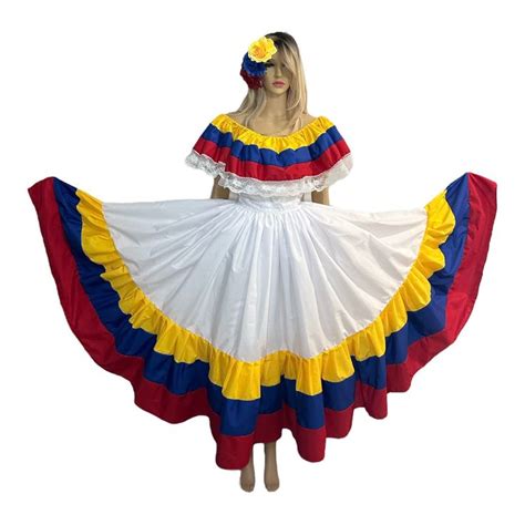 Colombia / Venezuela / Ecuador Dress, Colorful and Traditional ...