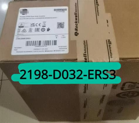 New Sealed Allen Bradley 2198 D032 ERS3 SER B Kinetix 5700 Dual Axis