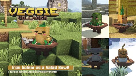 Terrr S Veggie Villager Cem Optifine Minecraft Texture Pack