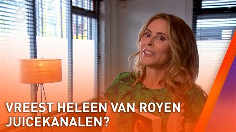 Vreest Heleen Van Royen Juice Kanalen SHOWNIEUWS YouTube