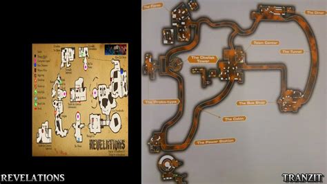 Nazi Zombies Origins Map Layout