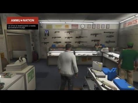 Como Robar Armas En Gta V Youtube