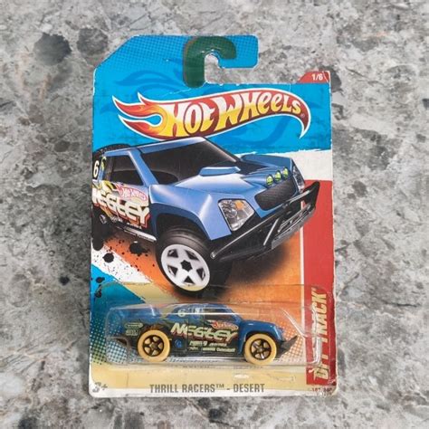 Jual Hot Wheels Off Track Biru HW THRILL RACERS DESERT Shopee Indonesia