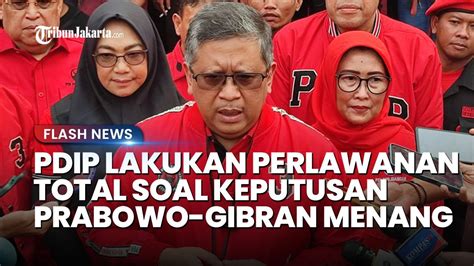 Mengapa Pdip Baru Gugat Kpu Sekarang Inikah Pertanda Perlawanan Total