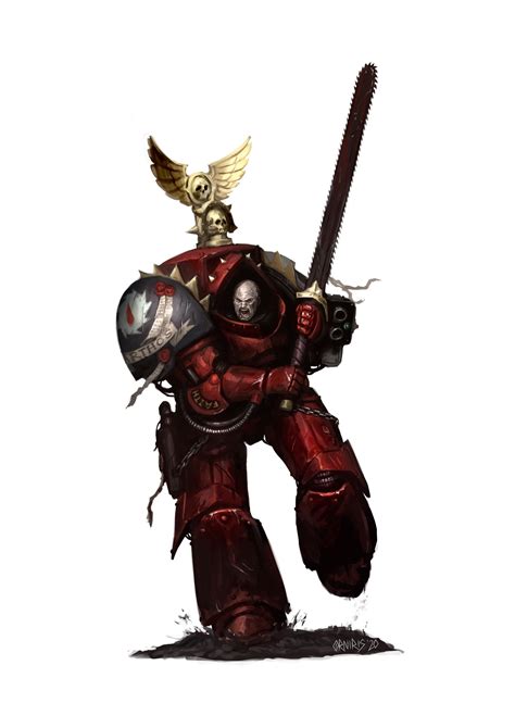 Orniris Terensi Flesh Tearers Arthos Repta Warhammer 40 000 Fan Art