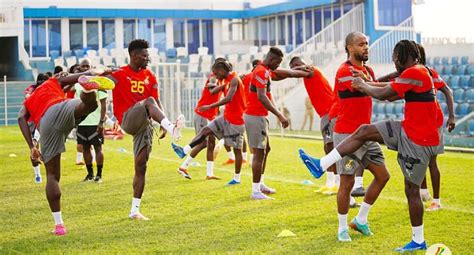 2023 AFCON Black Stars Hold First Training Session At Dr Kwame Kyei