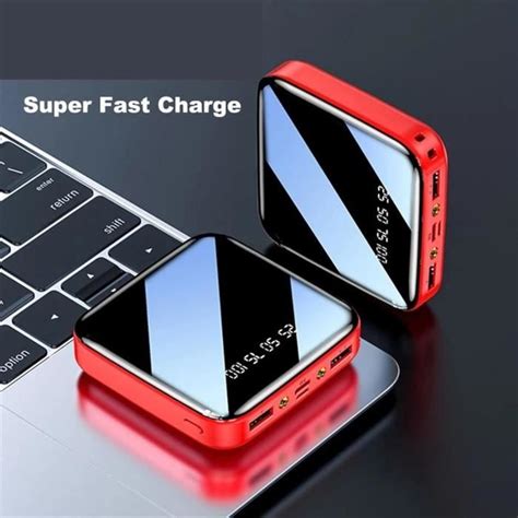 Chargeur Ultra Rapide Portable Mah Batterie Externe Affichage