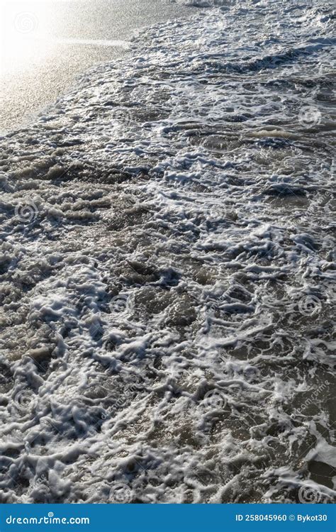 Ondas No Mar Espuma Marinha Fundo Marinho Foto De Stock Imagem De