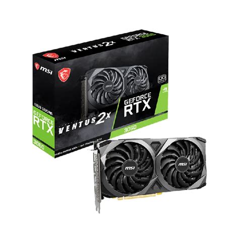 كارت الشاشة Msi Nvidia Geforce Rtx 3060 12 جيجا بايت Ventus اكس 2