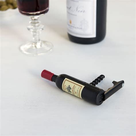 Magnetic Wine Bottle Corkscrew & Bottle Opener | Rex London ...