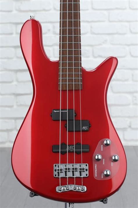 Warwick RockBass Streamer LX Electric Bass Guitar Metallic Red