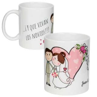 Taza Personalizada Para Regalo De Invitados De Boda