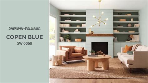 Dec Color Of The Month Copen Blue Sherwin Williams Youtube