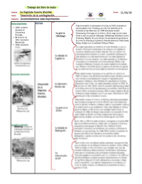 Solution Historia Universal Contemporanea Desarrollo De La Segunda