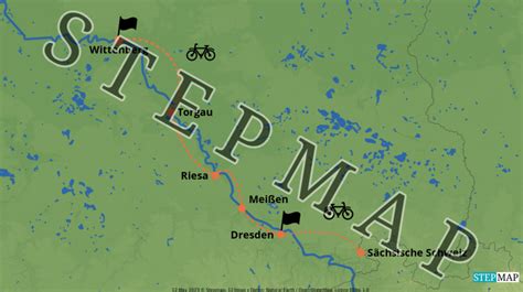 StepMap Deutschland Individuelle Radreise Auf Dem Elbe Radweg