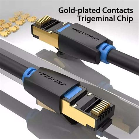 Promo Vention M Kabel Lan Rj Cat Gigabit Gbps Sftp Gold Diskon