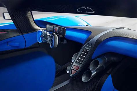 Stunning interior of the Bugatti Bolide is unveiled