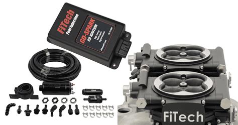 Go Efi X System Black Finish Master Kit W Inline Fuel Pump