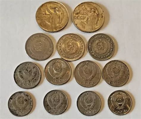 Russia Soviet Union Lot Of Kopeck Coins