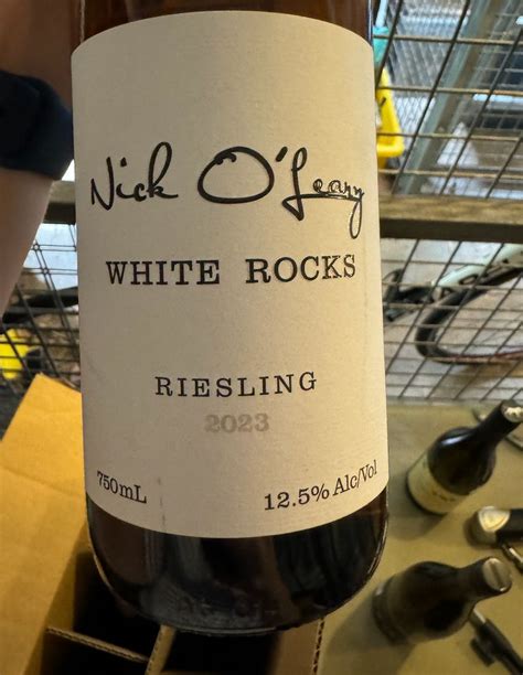 Nick O Leary Riesling White Rocks Australia New South Wales