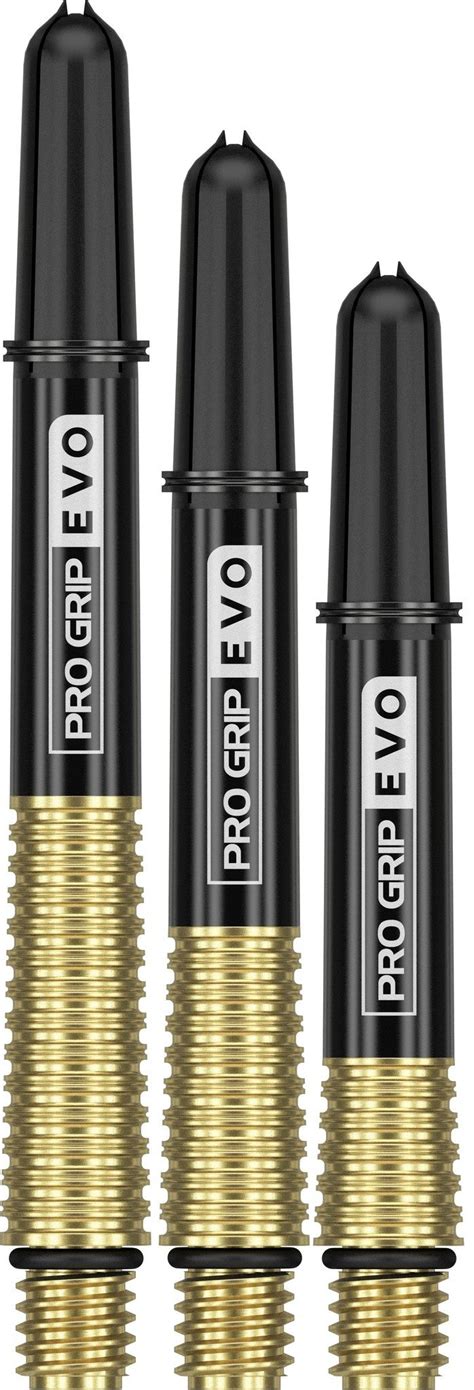 Target Pro Grip Evo Al Gold Dart Shafts Uk