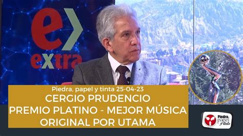 Estamos Con Cergio Prudencio Compositor Y M Sico Boliviano Ganador