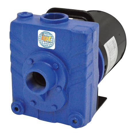 Ipt Cast Iron Self Priming Centrifugal Water Pump — 7800 Gph 2 Hp 1 12in Model 2828 Ipt 95