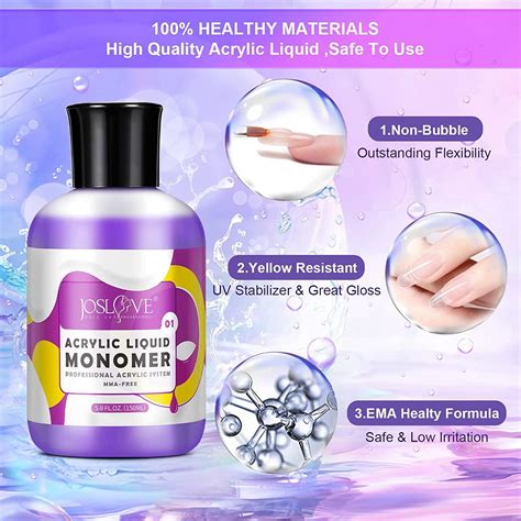 Joslove Monomer Acrylic Nail Liquid Monomer Acrylic Liquid Monomer For