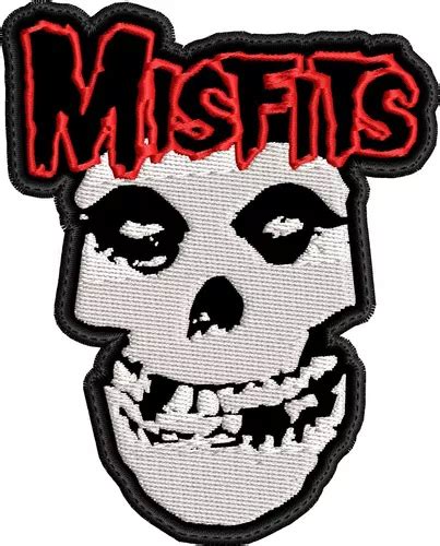 Parche Bordado Misfits Rockero Heavy Cuotas Sin Inter S