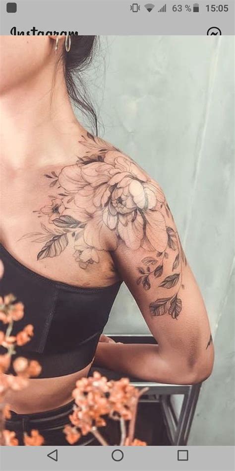 Pin By Melissa Parent On Tattoo Flower Tattoo Shoulder Feminine