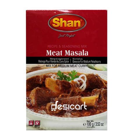 Shop Shan Meat Masala Mix 100g Online Uk Desicart