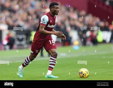 London UK 23rd Dec 2023 Mohammed Kudus Of West Ham United During