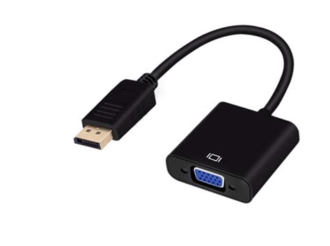 YOUBO DP vers VGA Adaptateur vidéo 1080P Thunderbolt Homme Display Port