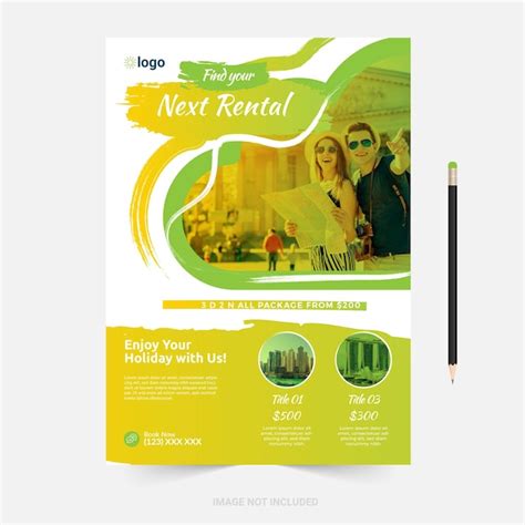 Premium Vector Travel Flyer Templates