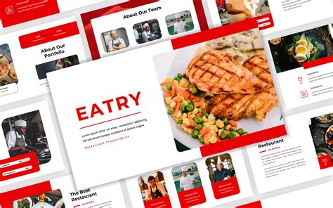 Eatry - Restaurant PowerPoint Template