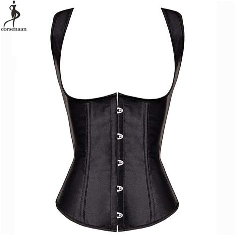 Satin Vest Corset Spiral Steel Boned Corsets Women Outfit Plus Size 6xl