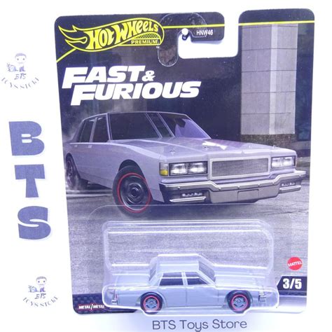 Jual Hot Wheels Premium Fast Furious 1987 Chevy Caprice Abu Shopee Indonesia